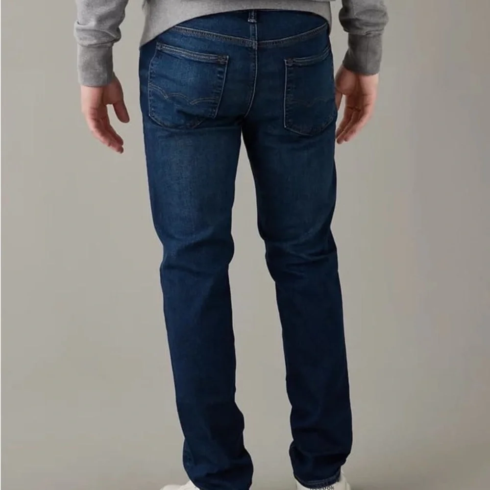 American Eagle Outfitters Dark Blue Straight Jeans